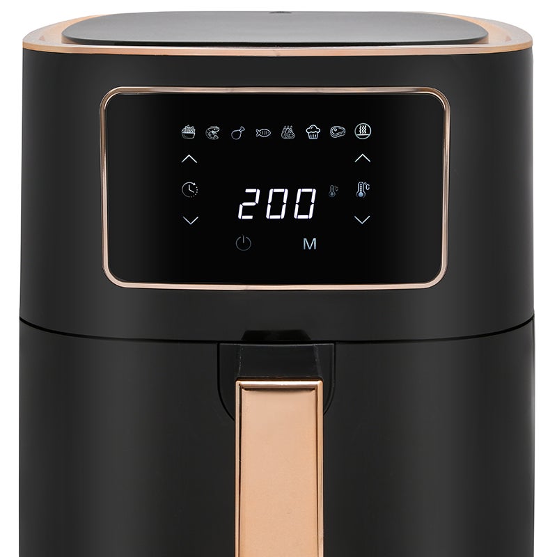 Healthy Choice 7L 1700W Digital Air Fryer - Black & Rose Gold