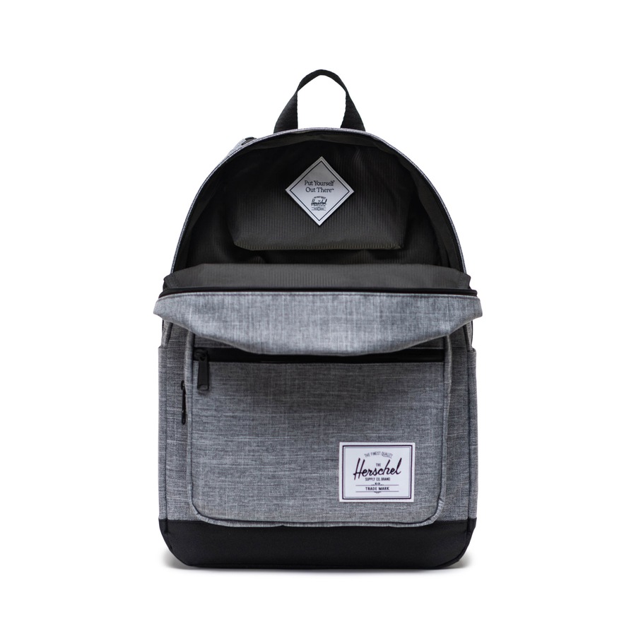 Herschel Pop Quiz Backpack 25L Raven Crosshatch