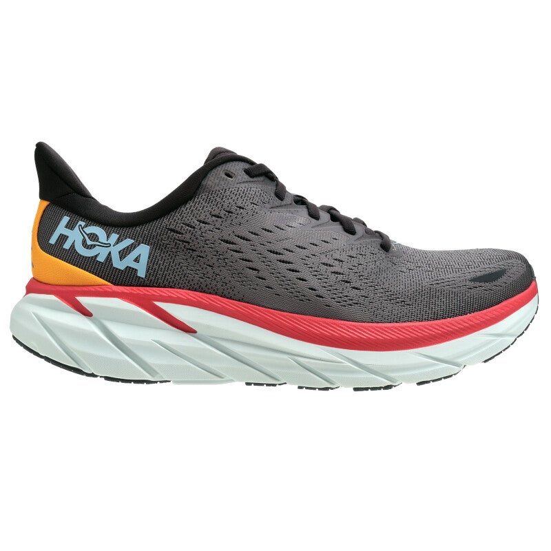 Buy Hoka One One Men's Clifton 8 Running Shoes Anthracite/Castlerock ...