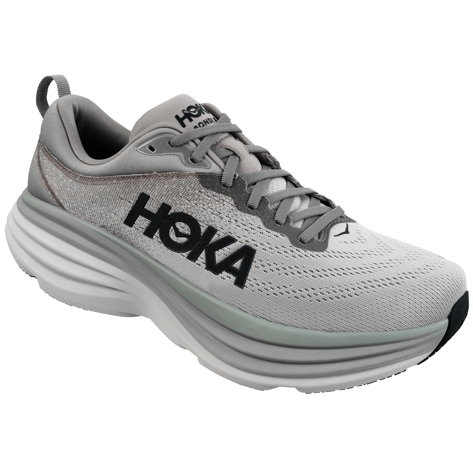 Buy Hoka One One Men's Bondi 8 Running Shoes Sharkskin