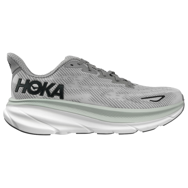 Buy HOKA Men's Clifton 9 Running Shoes Harbour Mist/Black (US 8-12.5 ...