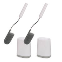 Joseph Joseph Flex Lite Toilet Brush Grey (Set of 2)