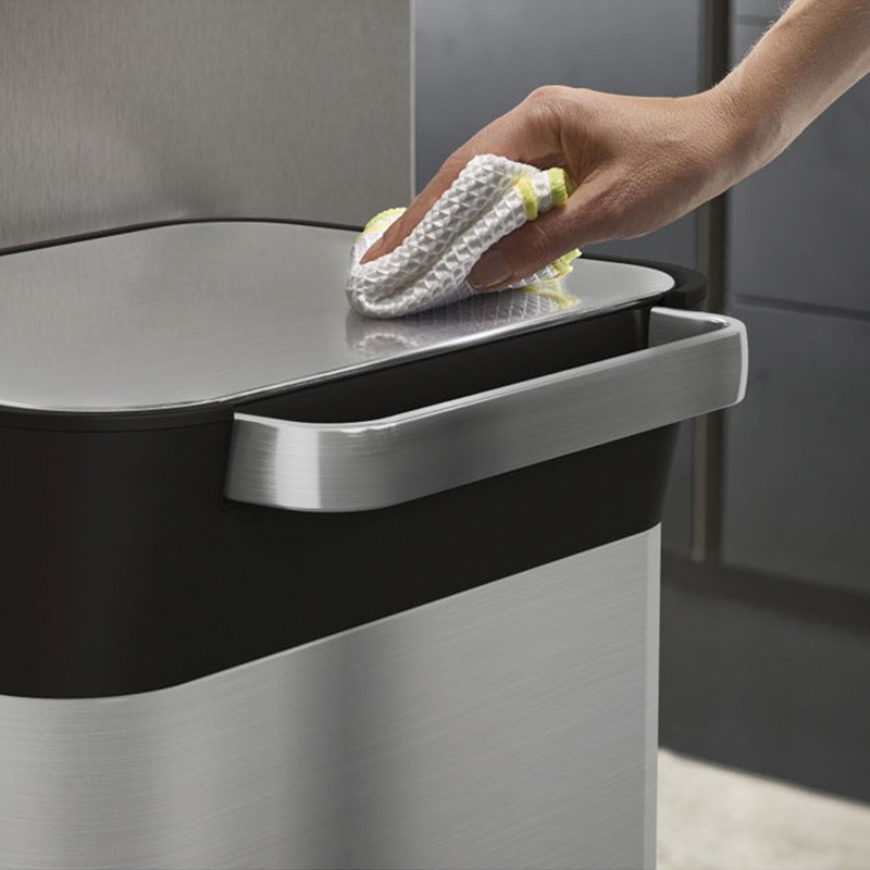 Buy Joseph Joseph Titan Stainless Steel Trash Compactor 30L MyDeal