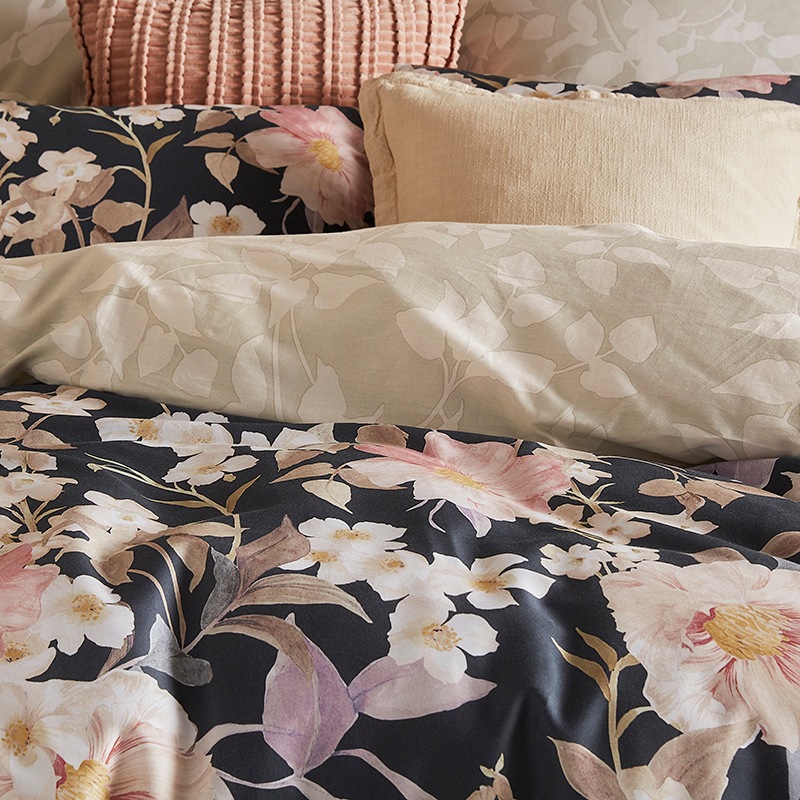 Buy KAS Giselle Cotton Reversible Quilt Cover Set (Queen, King, Super