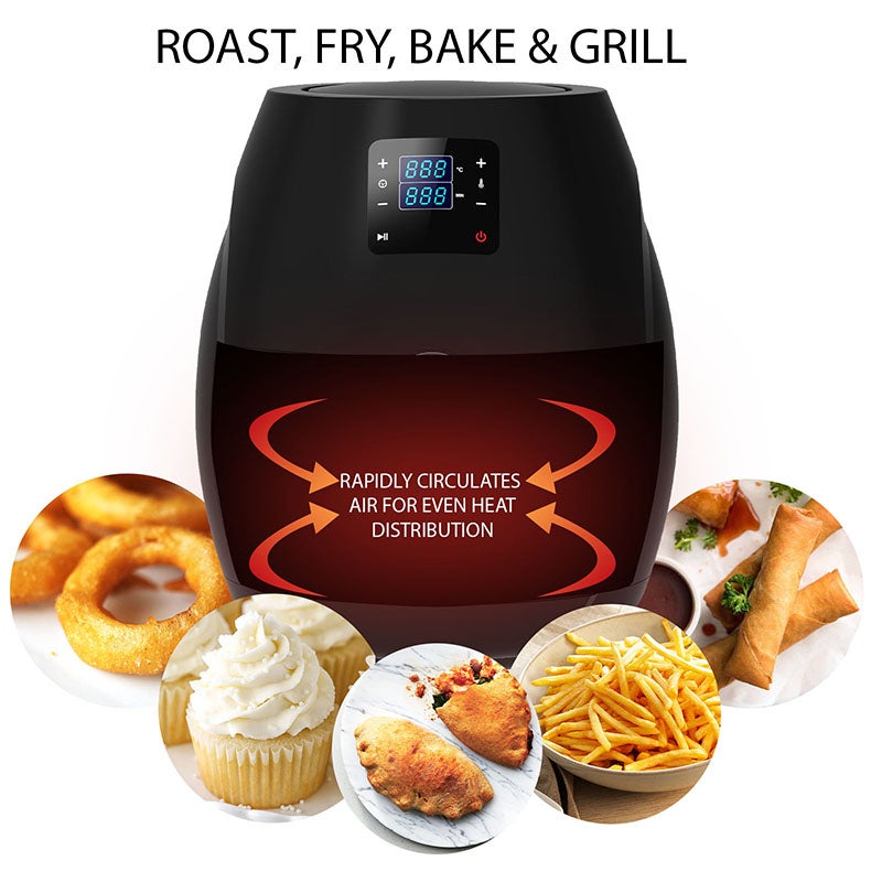 Buy Kitchen Couture 25L 1600W French Door Stainless Steel Air Fryer - MyDeal