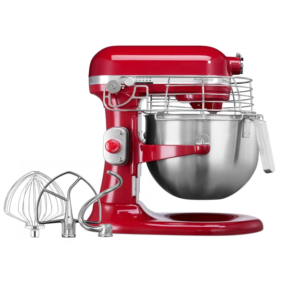 KitchenAid 7.6L Commercial BowlLift Stand Mixer Empire Red 5KSMC895AER