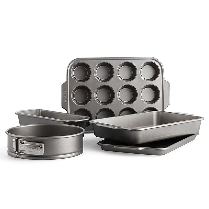 Buy KitchenAid NonStick Aluminised Steel 5Piece Bakeware Set MyDeal