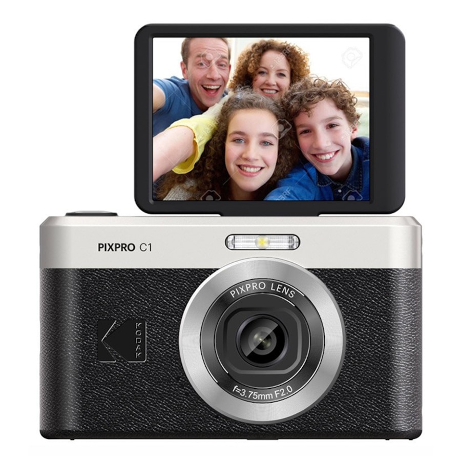 Kodak Pixpro C1 Digital Compact Camera Black