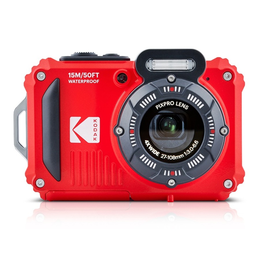 Kodak Pixpro WPZ2 Digital Camera Waterproof Red