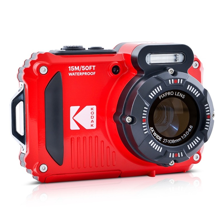 Kodak Pixpro WPZ2 Digital Camera Waterproof Red