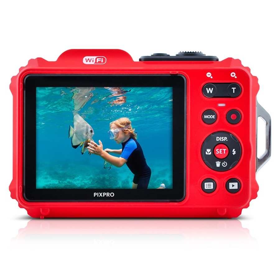 Kodak Pixpro WPZ2 Digital Camera Waterproof Red
