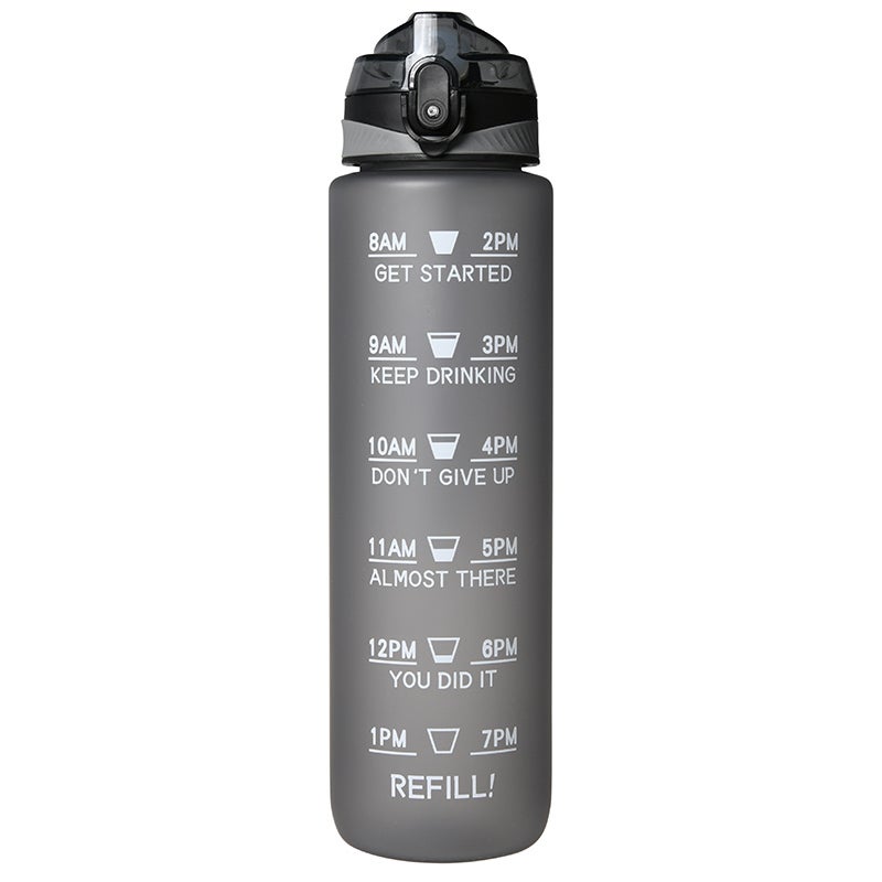 Water　Time　Buy　MyDeal　Kubo　Markings　1L　Motivational　Bottle　with