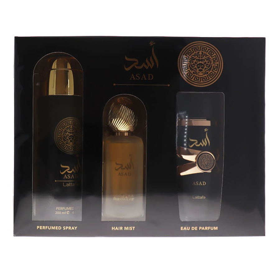 Lattafa Asad 100ml EDP 3 Piece Gift Set