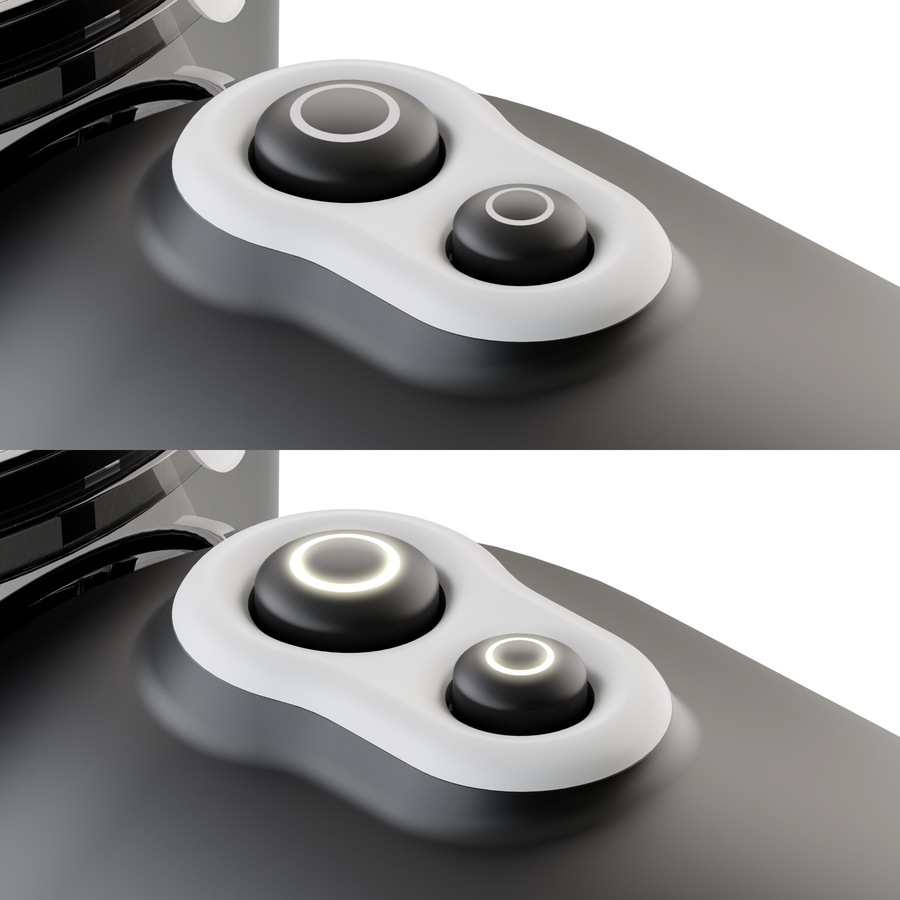 Lavazza A Modo Mio Jolie Evo Plus 1250W Coffee Machine Matte White