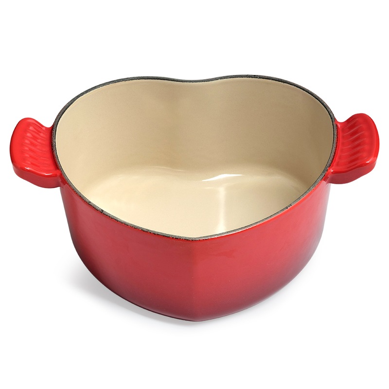 Buy Le Creuset Signature Cast Iron HeartShaped Casserole Cherry Red