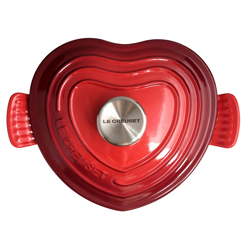 Buy Le Creuset Signature Cast Iron HeartShaped Casserole Cherry Red