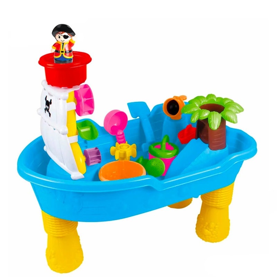 Lenoxx Pirate Ship Sand and Water Table Playset