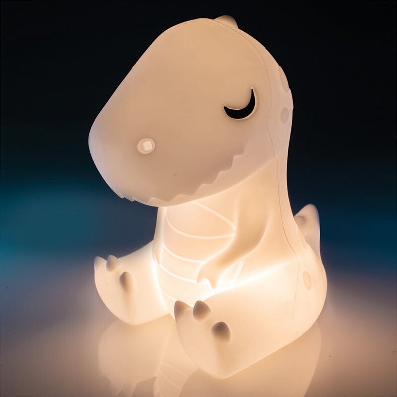 Lil Dreamers T-Rex Silicone Touch LED Night Light