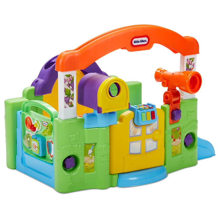 Little Tikes Activity Garden 2-in-1 Baby & Toddler Interactive Play Centre