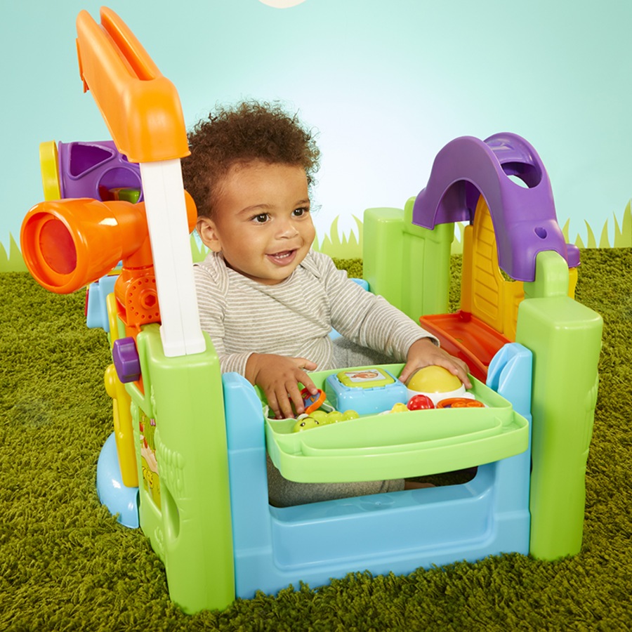 Little Tikes Activity Garden 2-in-1 Baby & Toddler Interactive Play Centre