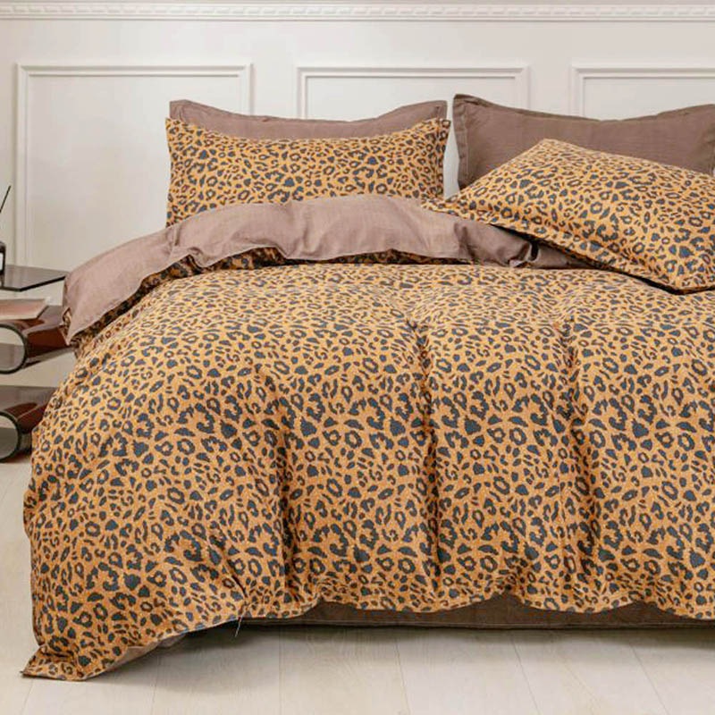 Buy Luxton Leopard Quilt Cover Set (Queen, King) MyDeal