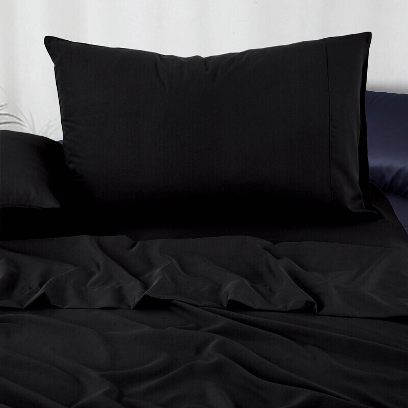 Buy Luxton Pure Plain Soft Sheet Set (Single, King Single, Double