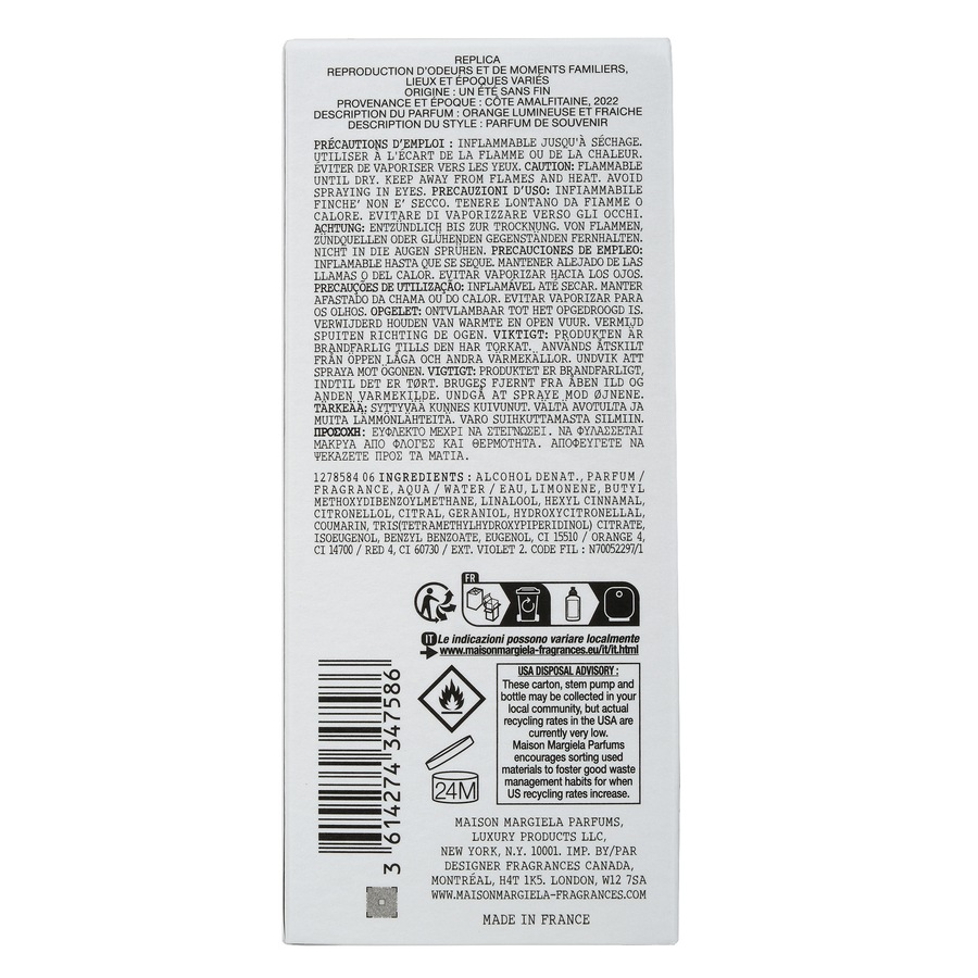 Maison Margiela Replica Never-ending Summer EDT 100ml