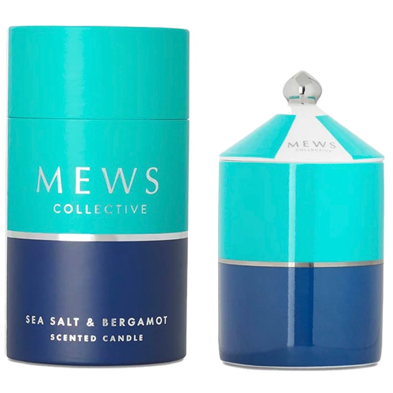Buy Mews Sea Salt & Bergamot Scented Candle 320g MyDeal