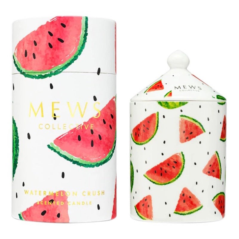 Mews Collective Watermelon Crush Large Soy Candle 320g