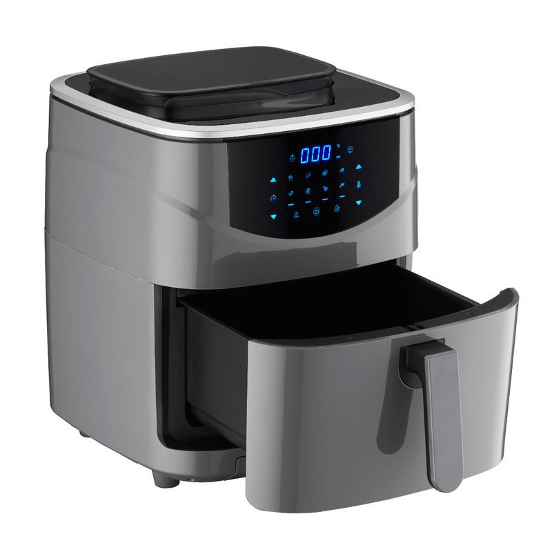 Mighty Chef Digital Air Fryer & Steamer LED Touch Screen Display 6.5L 1700W
