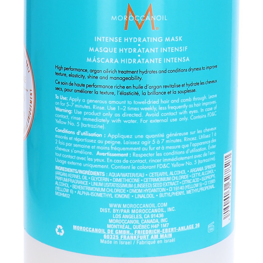 Moroccanoil Intense Hydrating Mask 1000ml
