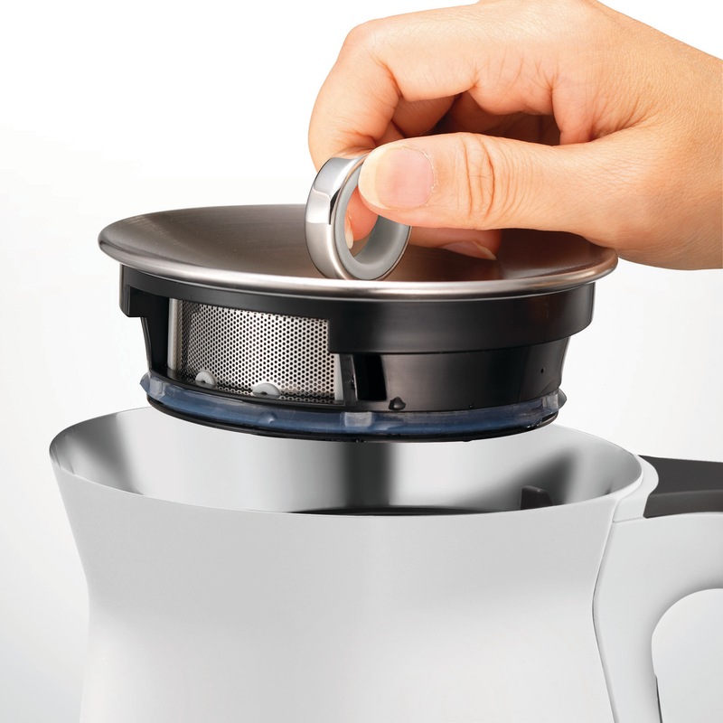 Buy Morphy Richards Aspect Black Chrome Kettle 1.5L Luxe White MyDeal