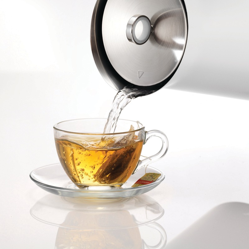 Buy Morphy Richards Aspect Black Chrome Kettle 1.5L Luxe White MyDeal