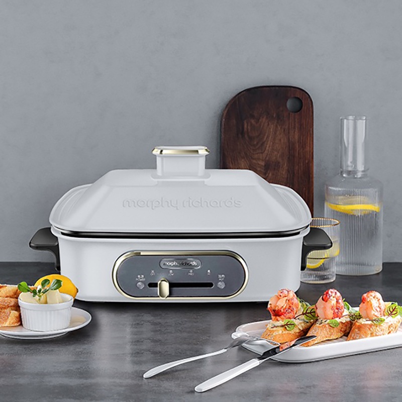 Buy Morphy Richards Soft Gold 2.5L Multifunction Cooking Pot Ocean Grey