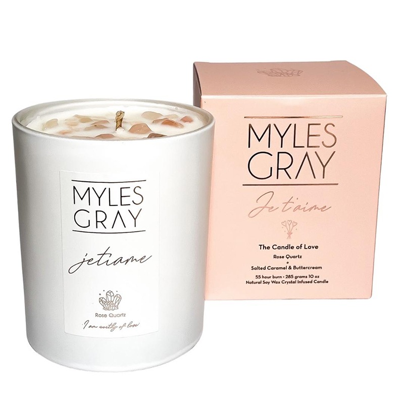 Buy Myles Gray Jetiame Salted Caramel & Buttercream Healing Crystal