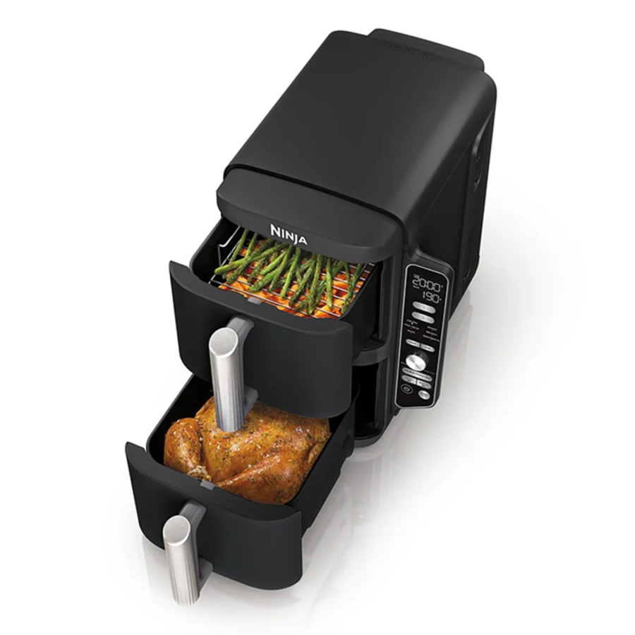 Ninja DoubleStack XXXL 9.5L 2 Drawer Air Fryer SL400 Black
