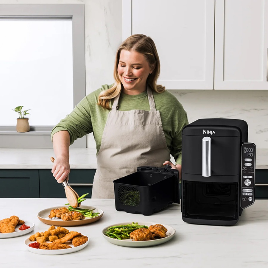 Ninja DoubleStack XXXL 9.5L 2 Drawer Air Fryer SL400 Black