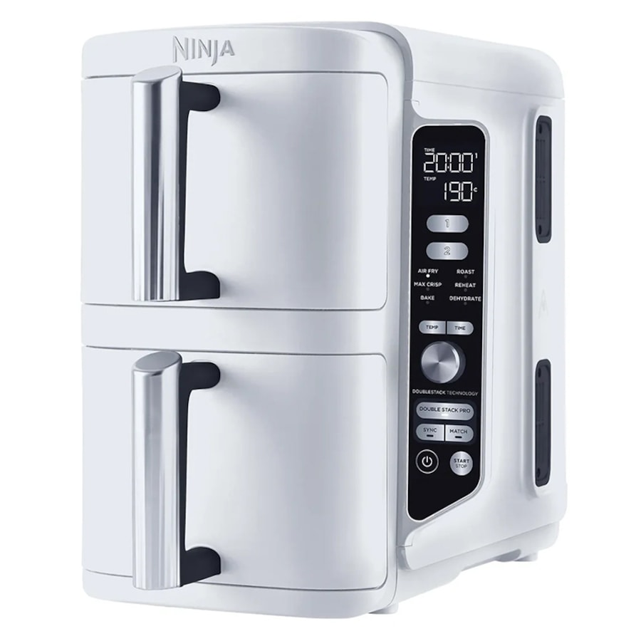 Ninja DoubleStack XXXL 9.5L 2 Drawer Air Fryer SL400 White