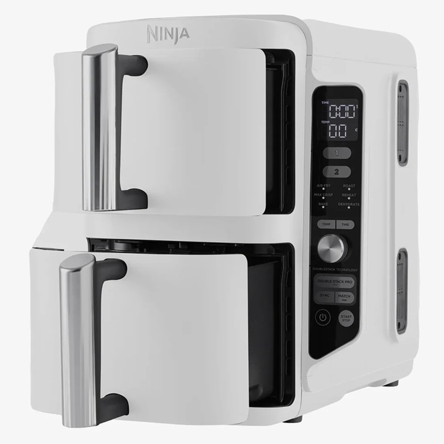 Ninja DoubleStack XXXL 9.5L 2 Drawer Air Fryer SL400 White