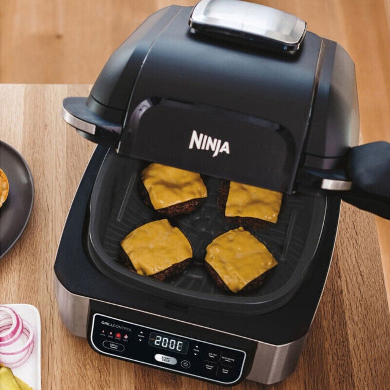 Buy Ninja Foodi Airgrill 4-in-1 Grill & Air Fryer AG301 - MyDeal