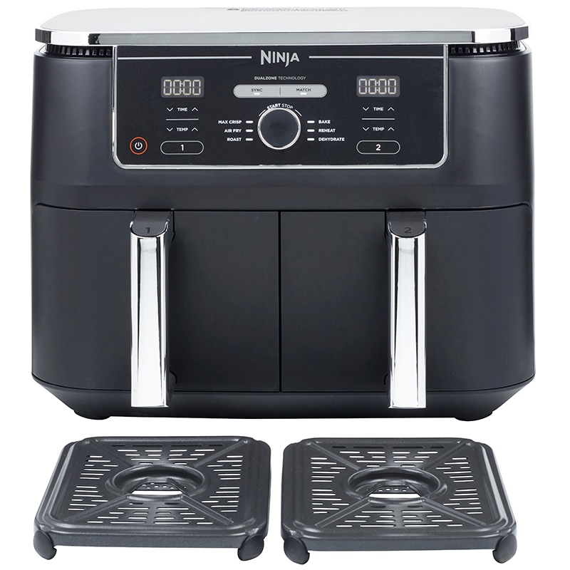 Dual zone air on sale fryer ninja