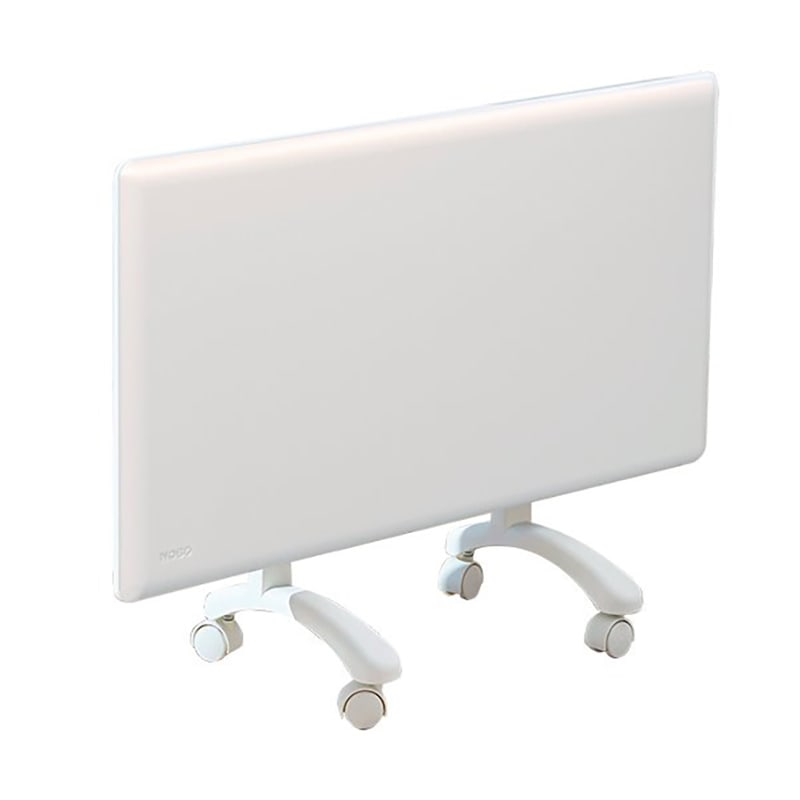 Buy Nobo 1.2kW Slimline Panel Heater with Timer Thermostat & Castors ...