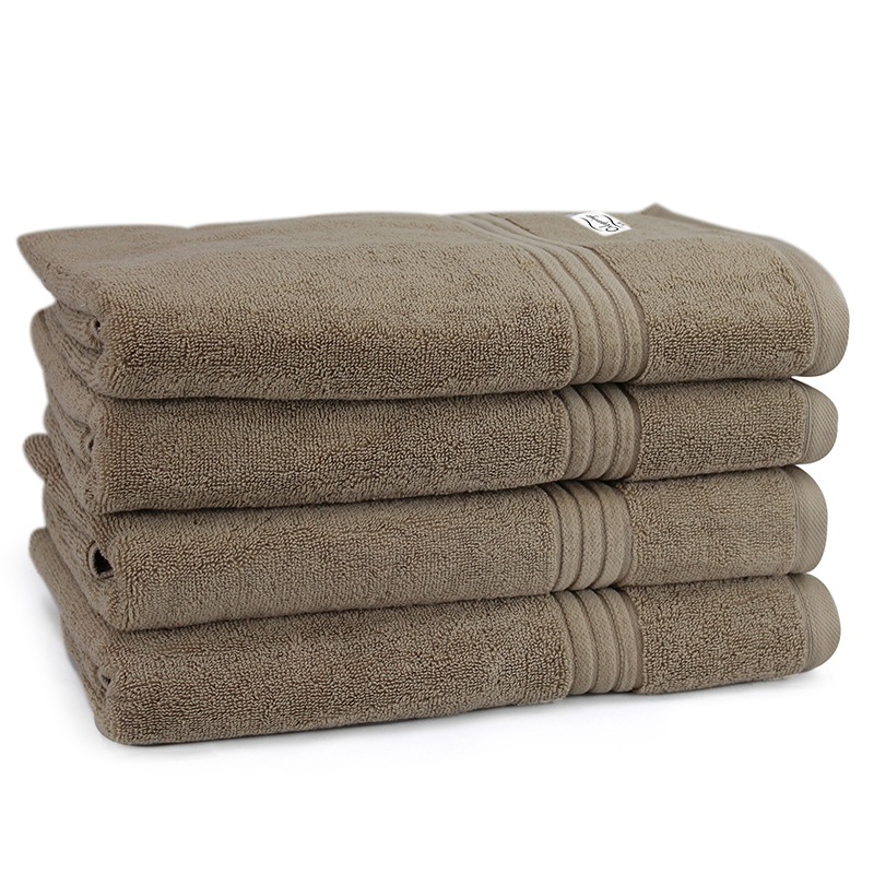 Buy Onkaparinga Haven 600GSM Bath Towel 4 Pack Mocha MyDeal