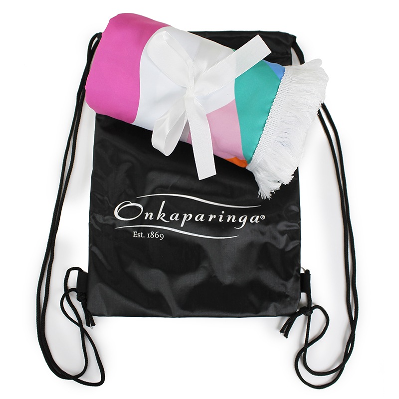 Buy Onkaparinga Sand Free Towel With Bonus Drawstring Backpack 100 x