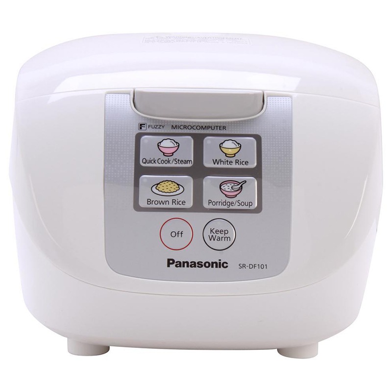 Buy Panasonic Sr Df101wst 5 Cup Rice Cooker Whitesilver Mydeal