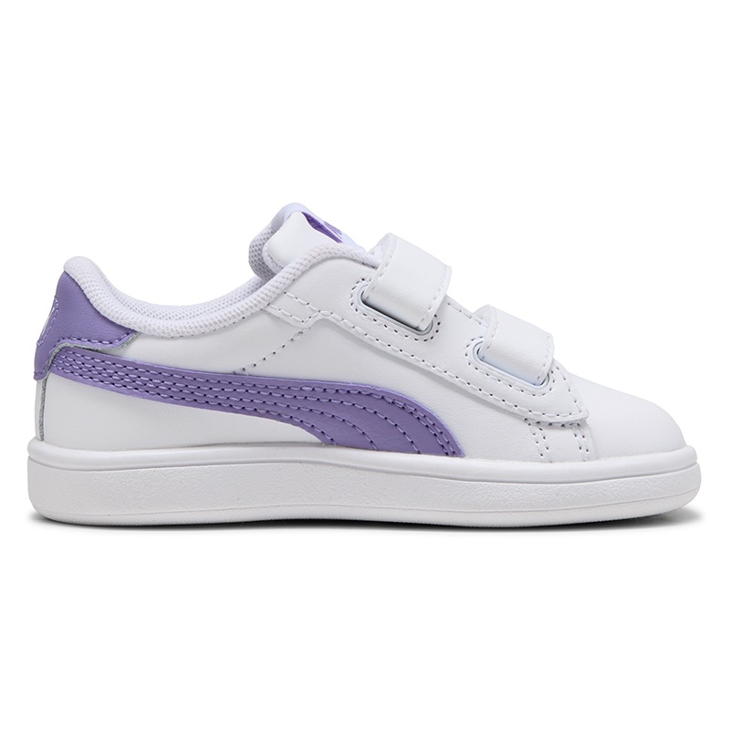 Puma Infants Smash 3.0 L V White-Lavender (US 4-10)