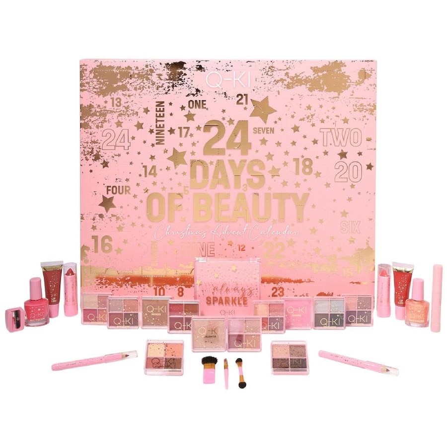 Q-KI 24 Days of Beauty Advent Calendar Makeup Set