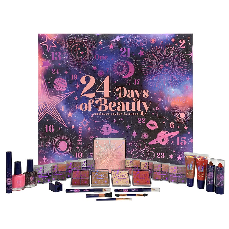 Buy QKI 24 Days Of Beauty Makeup Advent Calendar MyDeal