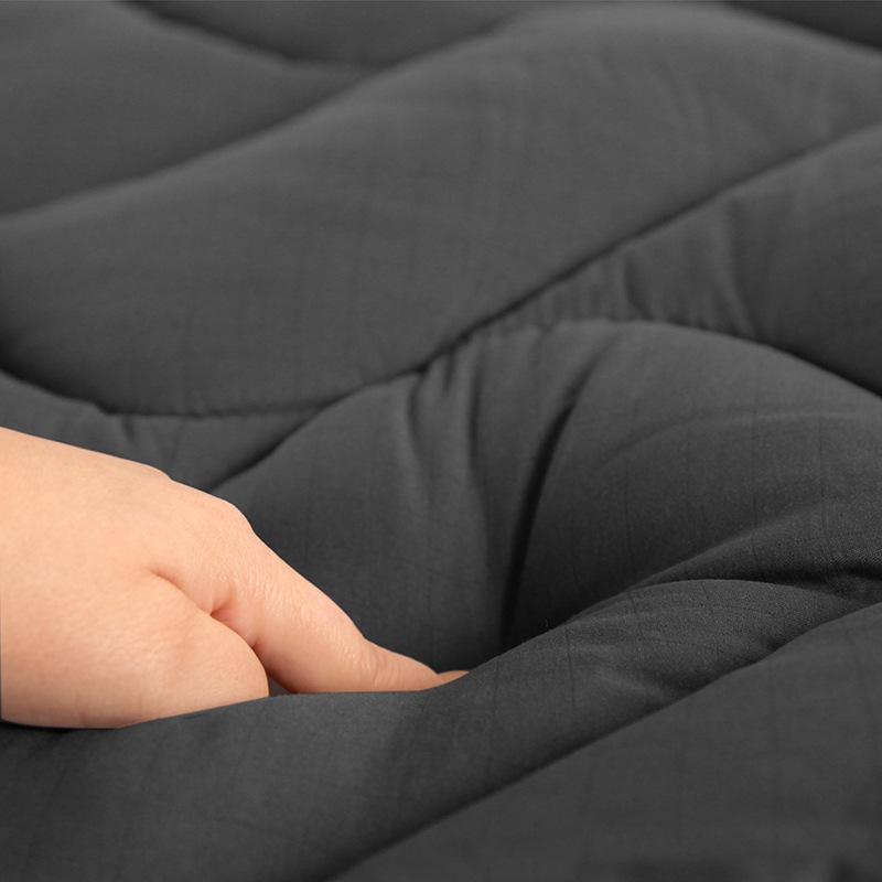 Buy Ramesses Luxury 1000GSM Charcoal Infused Fitted Mattress Topper