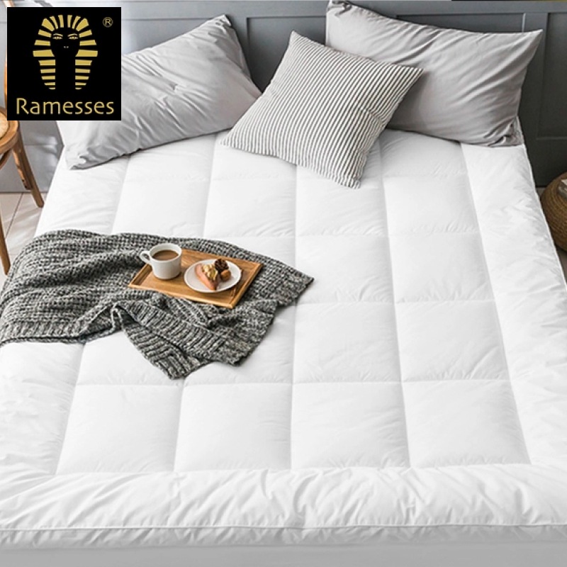 Buy Ramesses Mulberry Silk 1000GSM Mattress Topper (Single, King Single, Double, Queen) MyDeal